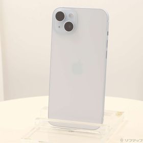 (中古)Apple iPhone15 Plus 128GB ブルー MU0D3J/A SIMフリー(344-ud)