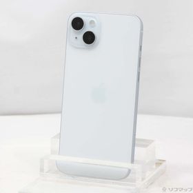 (中古)Apple iPhone15 Plus 128GB ブルー MU0D3J/A SIMフリー(348-ud)