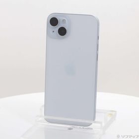 (中古)Apple iPhone15 Plus 128GB ブルー MU0D3J/A SIMフリー(348-ud)