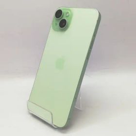 【中古】Apple 国内版 【SIMフリー】 iPhone 15 Plus 128GB グリーン MU0E3J/A【新橋】保証期間１ヶ月【ランクA】