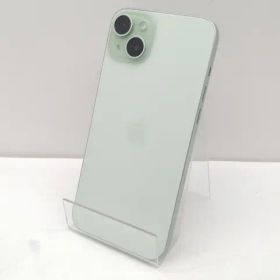 【中古】Apple 国内版 【SIMフリー】 iPhone 15 Plus 128GB グリーン MU0E3J/A【仙台イービーンズ】保証期間１ヶ月【ランクA】
