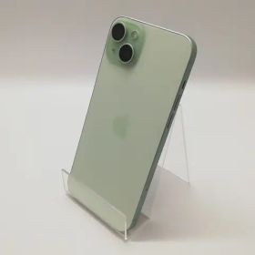 【中古】Apple 国内版 【SIMフリー】 iPhone 15 Plus 128GB グリーン MU0E3J/A【小倉駅前】保証期間１ヶ月【ランクA】