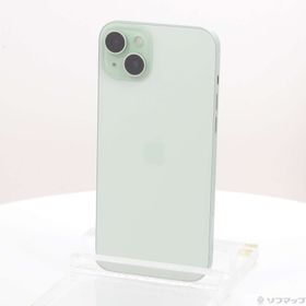(中古)Apple iPhone15 Plus 128GB グリーン MU0E3J/A SIMフリー(251-ud)