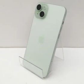 【中古】Apple 国内版 【SIMフリー】 iPhone 15 Plus 128GB グリーン MU0E3J/A【仙台イービーンズ】保証期間１ヶ月【ランクA】