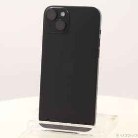 (中古)Apple iPhone15 Plus 256GB ブラック MU0F3J/A SIMフリー(262-ud)