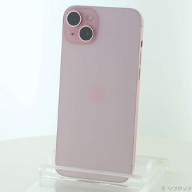 (中古)Apple iPhone15 Plus 512GB ピンク MU0U3J/A SIMフリー(198-ud)
