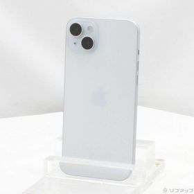 (中古)Apple iPhone15 Plus 512GB ブルー MU0W3J/A SIMフリー(377-ud)