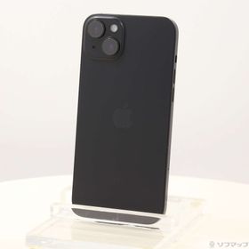 (中古)Apple (展示品) iPhone15 Plus 128GB ブラック 3M457J/A SIMフリー(198-ud)