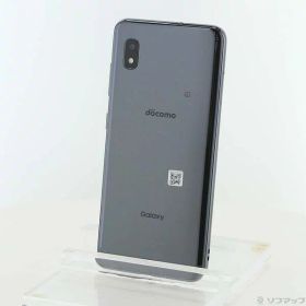 【中古】SAMSUNG(サムスン) GALAXY A20 32GB ブラック SC-02M docomoロック解除SIMフリー 【276-ud】
