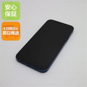 アイフォーン(iPhone)の良品中古 SIMフリー iPhone12 128GB ブルー M999(スマートフォン本体)