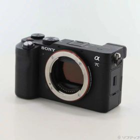 【中古】SONY(ソニー) α7C ボディ ブラック ILCE-7C B 【269-ud】