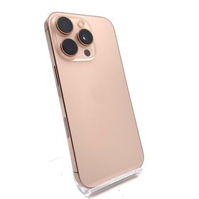 アップル(Apple)の【全額返金保証】【最速発送】Apple iPhone iPhone 16 Pro 512GB デザートチタニウム au 超美品 動作確認済(スマートフォン本体)
