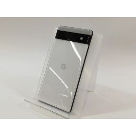 【中古】Google UQmobile 【SIMフリー】 Pixel 6a チョーク 6GB 128GB GB17L【大阪本店】保証期間1ヶ月【ランクC】