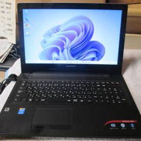 lenovo G50 Windows11 Home 64bit Intel Core i3-5005U 2.00GHz 6GB 500ＧB 15.6型 シルバー系 カメラ L-Office AC付 ◇p1929◇