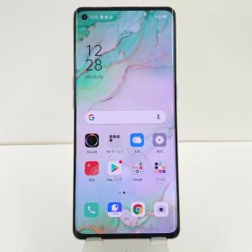 OPPO Reno3 5G A001OP SoftBank ミスティホワイト 送料無料 本体 c01726 【中古】