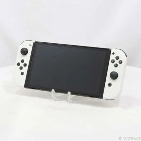 【中古】Nintendo(任天堂) Nintendo Switch 有機ELモデル Joy-Con(L)／(R) ホワイト 【348-ud】