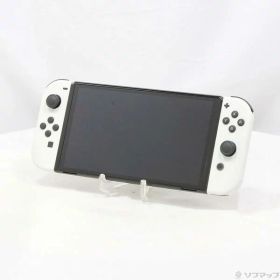 【中古】Nintendo(任天堂) Nintendo Switch 有機ELモデル Joy-Con(L)／(R) ホワイト 【348-ud】