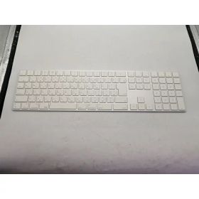 【中古】Apple Magic Keyboard（2017/テンキー付き/A1843） - 日本語（JIS） シルバー MQ052J/A【大須アメ横】保証期間1週間