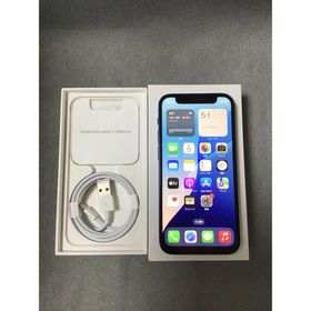アイフォーン(iPhone)の中古 国内版 SIMフリー iPhone12 mini 128GB ブルー色(スマートフォン本体)
