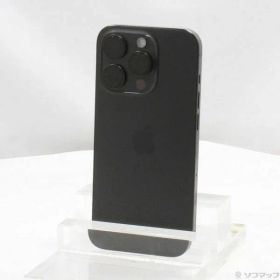 〔中古品〕 iPhone15 Pro 256GB ブラックチタニウム MTUC3J／A SIMフリー【258】