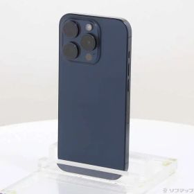 〔中古品〕 iPhone15 Pro 512GB ブルーチタニウム MTUL3J／A SIMフリー【276】