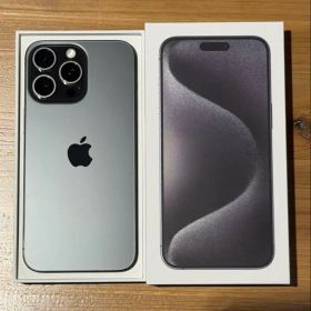 iPhone 15 Pro Max 256GB ブラック