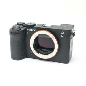 【中古】 《並品》 SONY α7C II ボディ ILCE-7CM2 B ブラック 【ホットシューバネSDスロットファインダーカバー部品交換/各部点検済】 [ デジタルカメラ ]