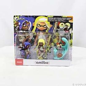 amiibo トリプルセット [インクリング【イエロー】／オクトリング【ブルー】／コジャケ] スプラトゥーンシリーズ
