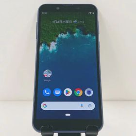 Android One S5 S5-SH Y!mobile ダークブルー 送料無料 本体 c11120 【中古】