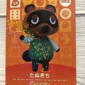 送料無料♪アミーボカード どうぶつの森 たぬきち Tom Nook ベスト 002 amiibo