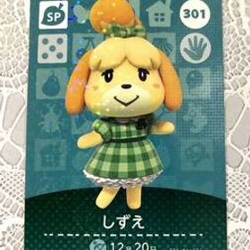 送料無料♪アミーボカード どうぶつの森 しずえ Isabelle ワンピース 301 amiibo