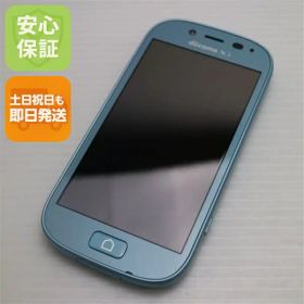 【中古】 超美品 F-06F らくらくスマートフォン3 エアーブルー 安心保証 即日発送 スマホ FUJITSU DoCoMo 本体 白ロム 土日祝発送OK