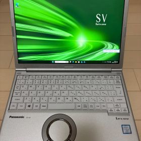 【ほぼ美品/累積3150時間】Panasonic Let’s note CF-SV8 Windows11 SSD256GB メモリ8GB Core i5 パソコン ノートPC パナソニック レッツノート DVDドライブ