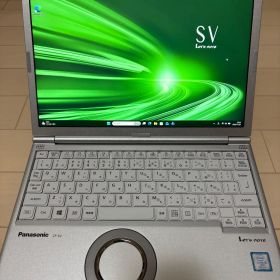 【ほぼ美品/累積2570時間】Panasonic Let’s note CF-SV8 Windows11 SSD256GB メモリ8GB Core i5 パソコン ノートPC パナソニック レッツノート DVDドライブ