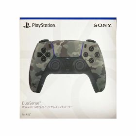【新品】SONY ソニー PS5 ワイヤレスコントローラー CFI-ZCT1J06 グレーカモフラージュ