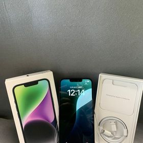超美品 国内版 SIMフリー iPhone14 128GB ミッドナイト色