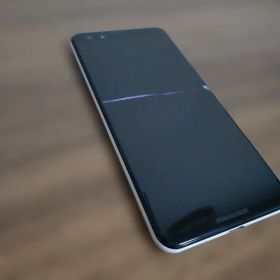 Google Pixel 3a ホワイト 本体 画面割れ 動作正常