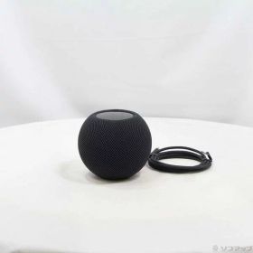 【中古】Apple(アップル) HomePod mini ミッドナイト MTJT3J／A 【276-ud】