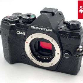 【中古】 【良品】 OM SYSTEM OM-5 ボディ ブラック