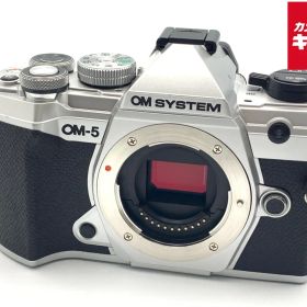 【中古】 【良品】 OM SYSTEM OM-5 ボディ シルバー