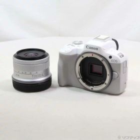 【中古】Canon(キヤノン) EOS R50 RF-S18-45 IS STM レンズキット ホワイト 【305-ud】