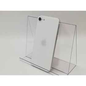 【中古】Apple au 【SIMロック解除済み】 iPhone SE（第2世代） 64GB ホワイト MHGQ3J/A（後期型番）【大宮東口】保証期間１ヶ月【ランクC】