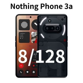 ナッシング(NOTHING)の【新品】Nothing Phone 3a｜8/128 ブラック｜SIMフリー(スマートフォン本体)