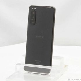 〔中古〕SONY(ソニー) Xperia 5 II 128GB ブラック SO-52A docomoロック解除SIMフリー〔269-ud〕