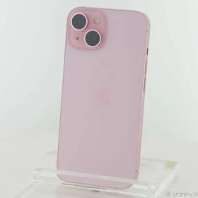 〔中古品〕 iPhone15 128GB ピンク MTMJ3J／A SIMフリー【349】