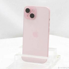 〔中古品〕 iPhone15 128GB ピンク MTMJ3J／A SIMフリー【258】