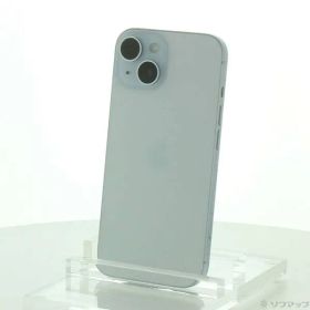 〔中古品〕 iPhone15 256GB ブルー MTMR3J／A SIMフリー【276】
