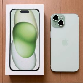 【ジャンク品】Apple iPhone 15グリーン 本体 箱付き
