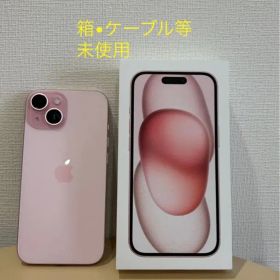【値下げ 美品】iPhone 15 256GB ピンク