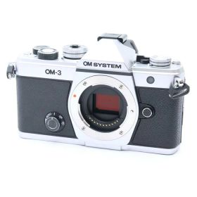 【中古】 《美品》 OM SYSTEM OM-3 ボディ シルバー [ デジタルカメラ ]